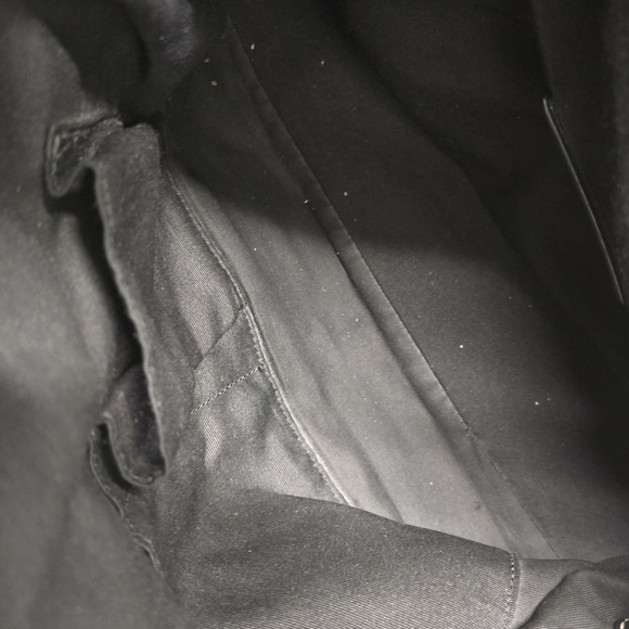 Coach Signature Pattern Shoulder Bag in Black and Tan - Picture 7 of 10